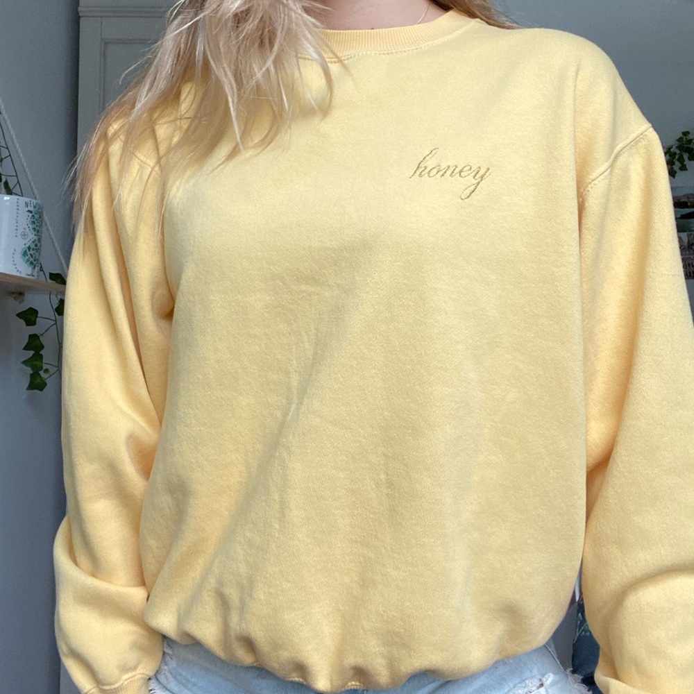 Rare Honey Brandy Melville Sweatshirt!